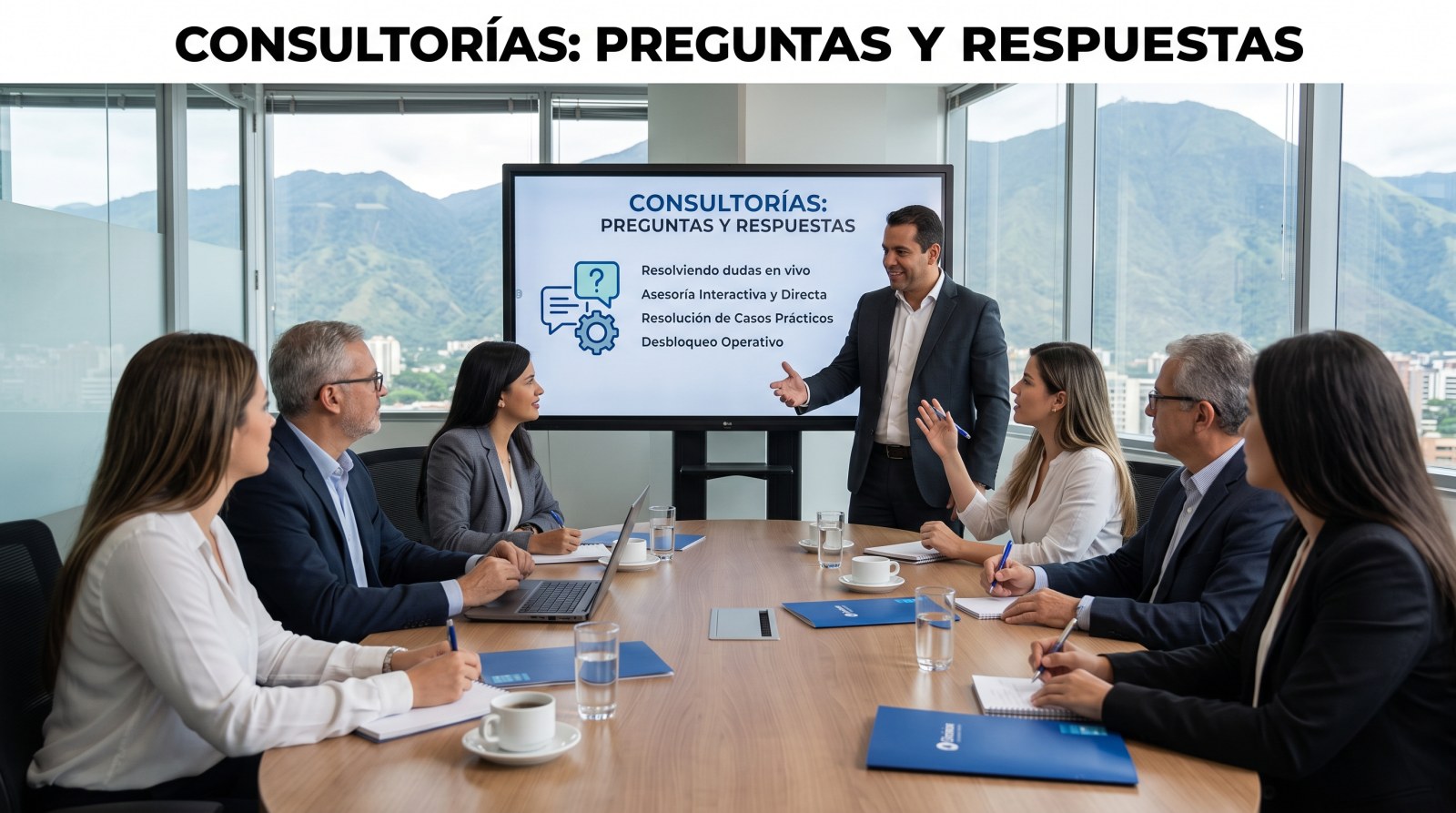 Portada de Consultorías Preguntas y Respuestas